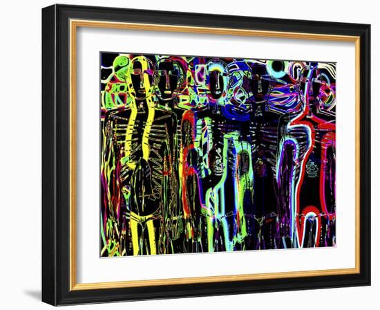 Computer Age-Diana Ong-Framed Giclee Print