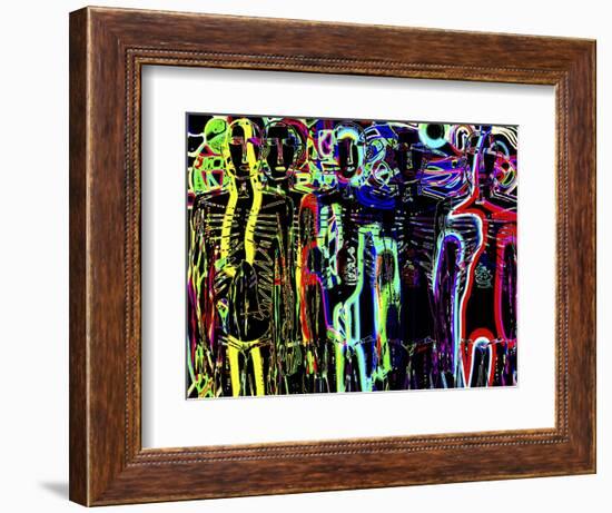 Computer Age-Diana Ong-Framed Giclee Print