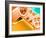 Computer Artwork of a Sony Playstation Gamepad-Victor Habbick-Framed Photographic Print