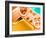 Computer Artwork of a Sony Playstation Gamepad-Victor Habbick-Framed Photographic Print