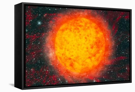 Computer Artwork of the Sun-Mehau Kulyk-Framed Premier Image Canvas