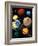 Computer Artwork Showing Planets of Solar System-Roger Harris-Framed Photographic Print