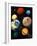 Computer Artwork Showing Planets of Solar System-Roger Harris-Framed Photographic Print