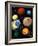 Computer Artwork Showing Planets of Solar System-Roger Harris-Framed Photographic Print