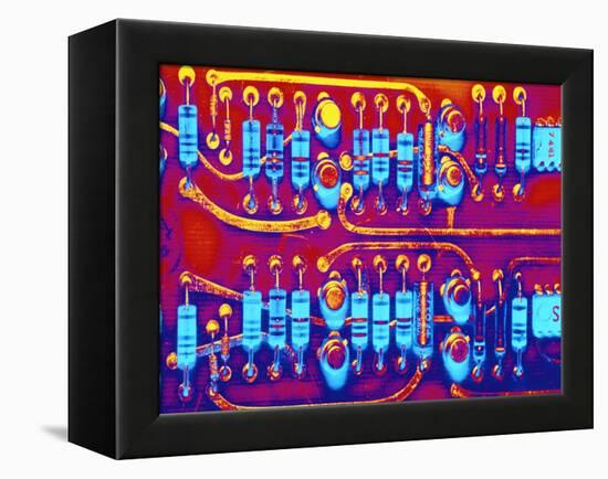 Computer Circuit Board-Mehau Kulyk-Framed Premier Image Canvas