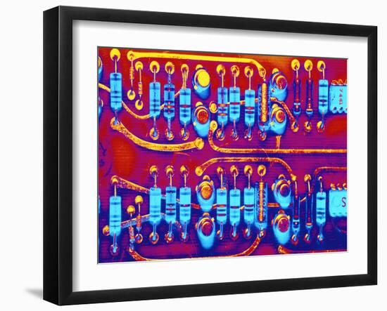 Computer Circuit Board-Mehau Kulyk-Framed Photographic Print