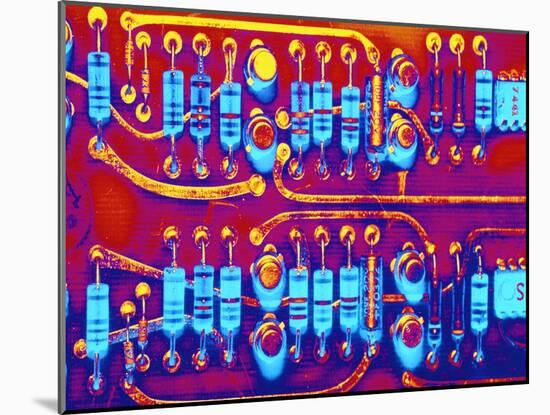 Computer Circuit Board-Mehau Kulyk-Mounted Photographic Print