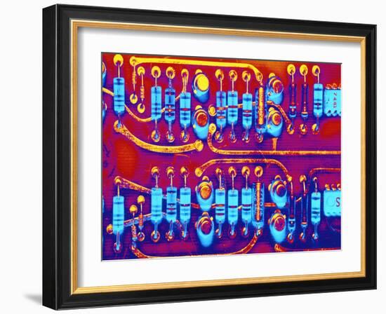 Computer Circuit Board-Mehau Kulyk-Framed Photographic Print