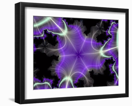 Computer-generated Chaos Fractal-Mehau Kulyk-Framed Photographic Print