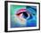 Computer Graphic Image of a Human Eye-PASIEKA-Framed Photographic Print