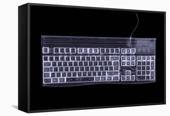 Computer Keyboard, Simulated X-ray-Mark Sykes-Framed Premier Image Canvas