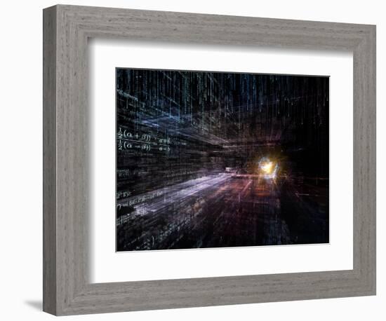 Computing Mathematics-agsandrew-Framed Premium Giclee Print