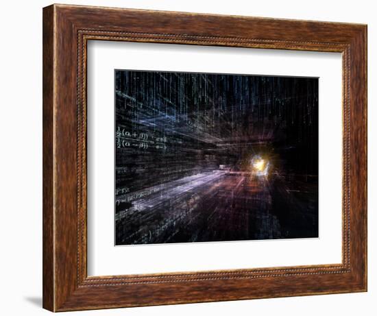 Computing Mathematics-agsandrew-Framed Premium Giclee Print