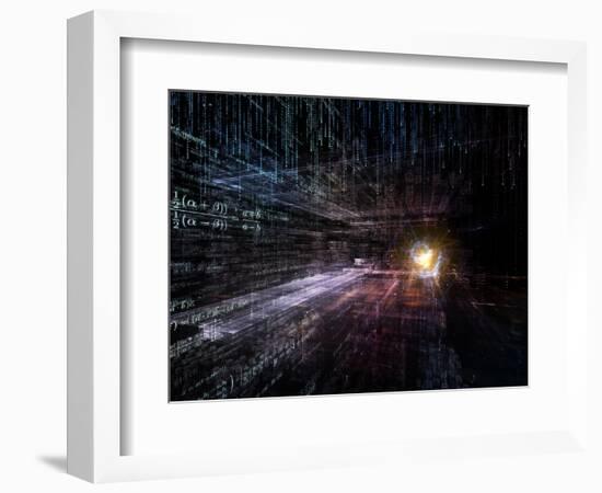 Computing Mathematics-agsandrew-Framed Premium Giclee Print