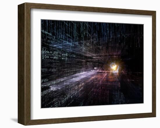 Computing Mathematics-agsandrew-Framed Art Print