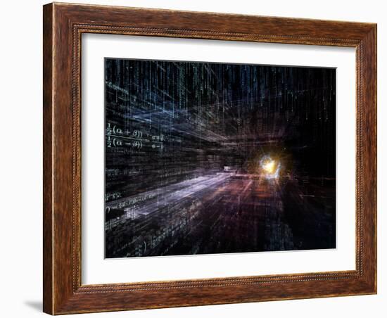 Computing Mathematics-agsandrew-Framed Art Print