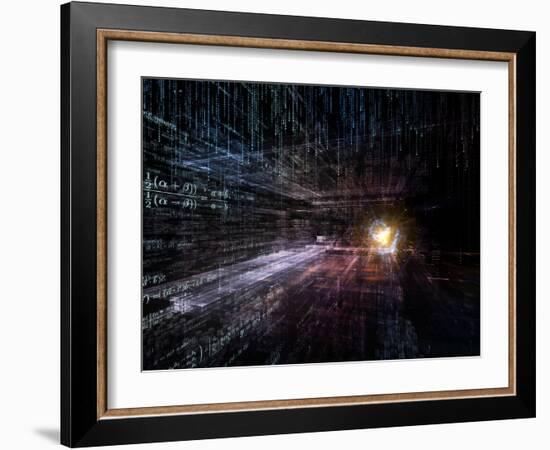 Computing Mathematics-agsandrew-Framed Art Print