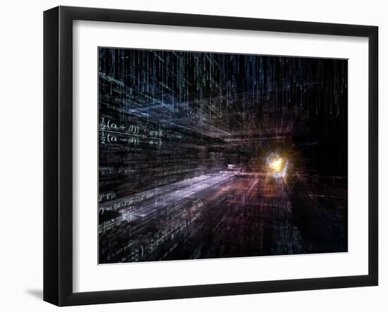 Computing Mathematics-agsandrew-Framed Art Print