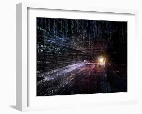 Computing Mathematics-agsandrew-Framed Art Print