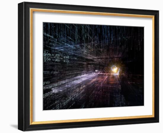 Computing Mathematics-agsandrew-Framed Art Print