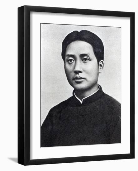 Comrade Mao Tse-Tung in Kwangchow, 1925-null-Framed Photographic Print