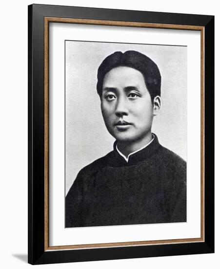 Comrade Mao Tse-Tung in Kwangchow, 1925-null-Framed Photographic Print