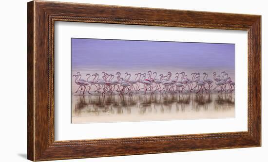 Comrades In Color-Ahmed Thabet-Framed Giclee Print