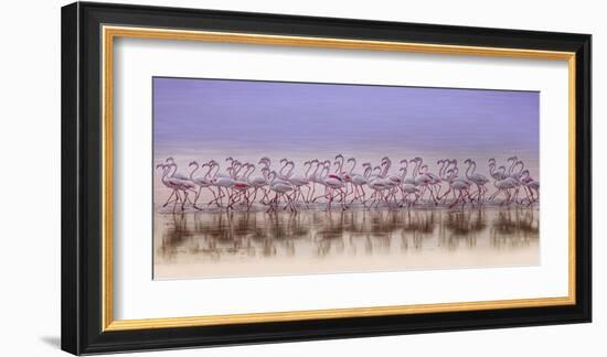 Comrades In Color-Ahmed Thabet-Framed Giclee Print