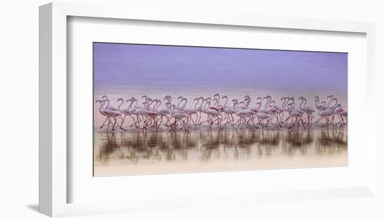 Comrades In Color-Ahmed Thabet-Framed Giclee Print