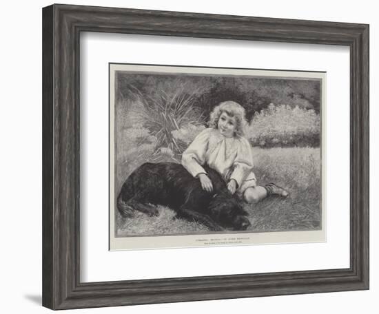 Comrades, Resting-Pierre Andre Brouillet-Framed Giclee Print