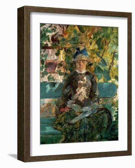 Comtesse Adele-Zoe De Toulouse-Lautrec, the Artist's Mother, 1882-Henri de Toulouse-Lautrec-Framed Giclee Print