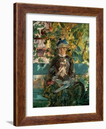 Comtesse Adele-Zoe De Toulouse-Lautrec, the Artist's Mother, 1882-Henri de Toulouse-Lautrec-Framed Giclee Print