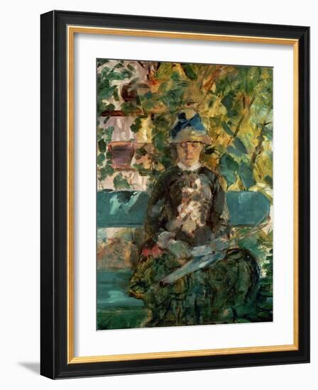 Comtesse Adele-Zoe De Toulouse-Lautrec, the Artist's Mother, 1882-Henri de Toulouse-Lautrec-Framed Giclee Print