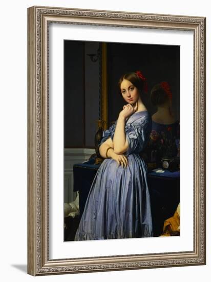 Comtesse d'Haussonville-Jean-Auguste-Dominique Ingres-Framed Giclee Print