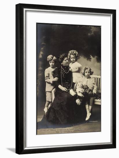 Comtesse De Flandre, Leopold, Charles, Marie Jose-null-Framed Giclee Print