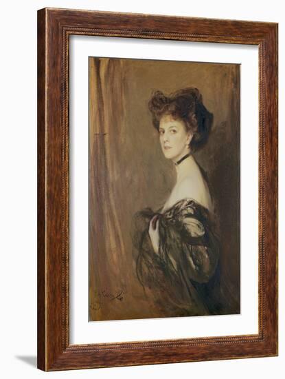 Comtesse Greffulhe, 1907-Philip Alexius De Laszlo-Framed Giclee Print