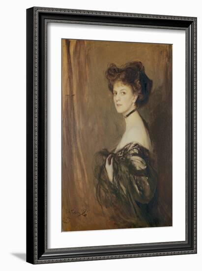 Comtesse Greffulhe, 1907-Philip Alexius De Laszlo-Framed Giclee Print