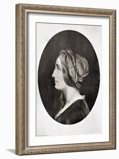 Comtesse Marie D'Agoult --Oswald Walters Brierly-Framed Giclee Print