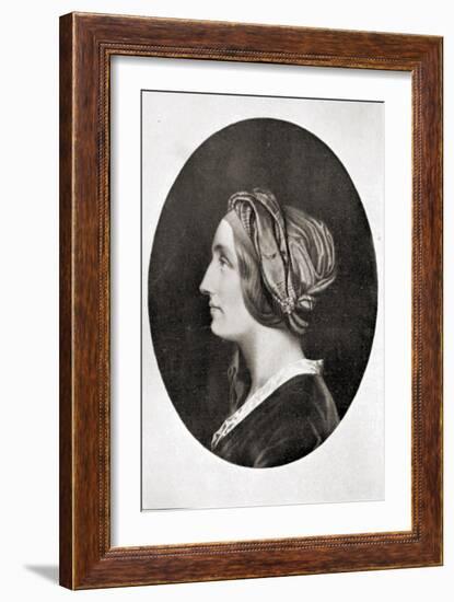 Comtesse Marie D'Agoult --Oswald Walters Brierly-Framed Giclee Print