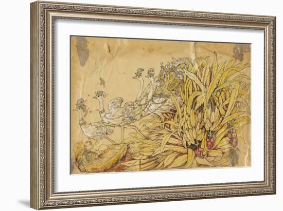 Comus 1910 New Orleans Float Designs-Jennie Wilde-Framed Giclee Print