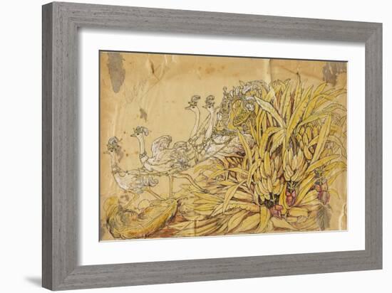 Comus 1910 New Orleans Float Designs-Jennie Wilde-Framed Giclee Print