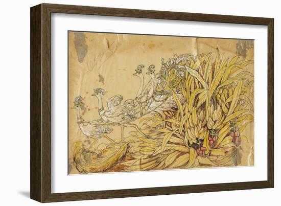 Comus 1910 New Orleans Float Designs-Jennie Wilde-Framed Giclee Print