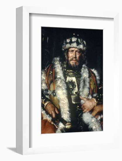 Conan le barbare Conan the Barbarian by John Milius with Max von Sydow, 1982 (photo)-null-Framed Photo