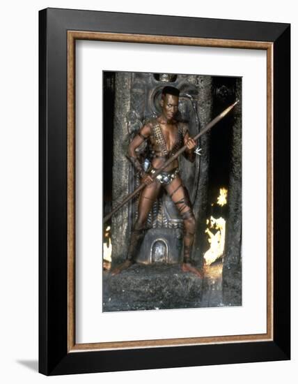 Conan le destructeur CONAN THE DESTROYER by RichardFleischer with Grace Jones, 1984 (photo)-null-Framed Photo