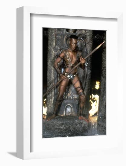 Conan le destructeur CONAN THE DESTROYER by RichardFleischer with Grace Jones, 1984 (photo)-null-Framed Photo