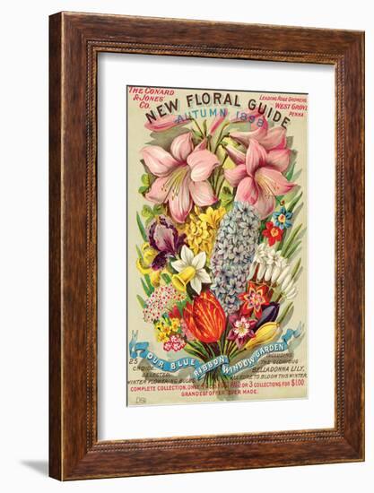 Conard & Jones Floral Guide-null-Framed Art Print