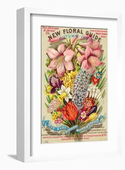 Conard & Jones Floral Guide-null-Framed Art Print