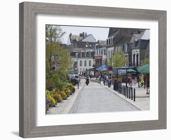 Concarneau, Southern Finistere, Brittany, France, Europe-Amanda Hall-Framed Photographic Print