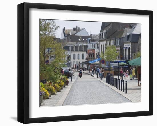 Concarneau, Southern Finistere, Brittany, France, Europe-Amanda Hall-Framed Photographic Print