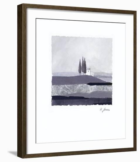 Concentration in Grey II-Horst Jonas-Framed Art Print